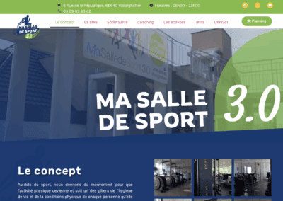 Ma salle de sport 3.0